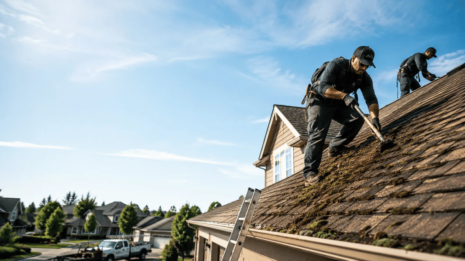 Roof Moss Removal in Colton, CA near me